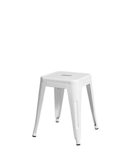 Taboret Paris Outdoor biały mat