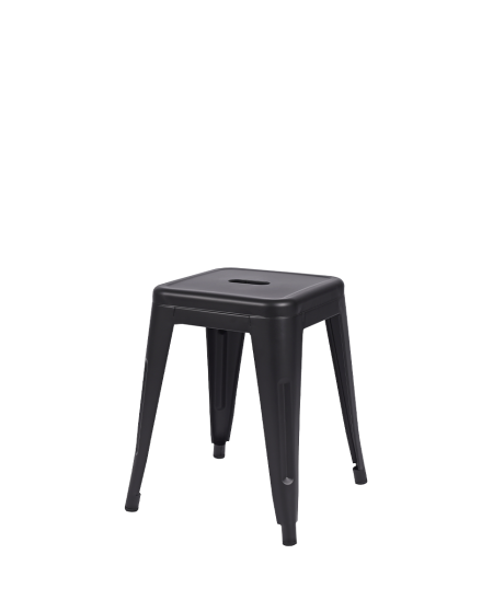 Taboret Paris Outdoor czarny mat