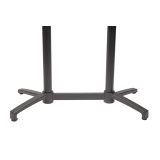 Stolik do ogródka piwnego CROSS COMFORT DUO szary blat HPL
