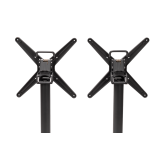 Stolik do ogródka piwnego CROSS COMFORT DUO szary blat HPL