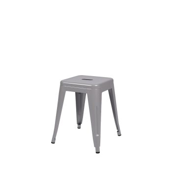 Taboret Paris inspirowany Tolix aluminium