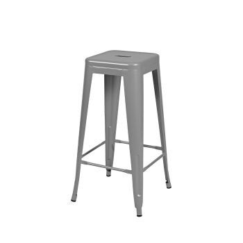 Hoker Paris inspirowany Tolix aluminium