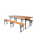 Zestaw piwny Woody 220x70cm