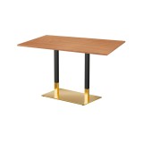 Stolik kawiarniany OMEGA DUO blat laminowany