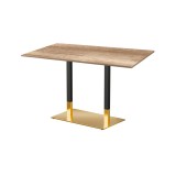 Stolik kawiarniany OMEGA DUO blat laminowany