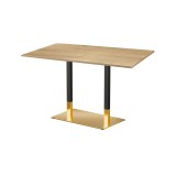 Stolik kawiarniany OMEGA DUO blat laminowany