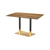 Stolik kawiarniany OMEGA DUO blat laminowany