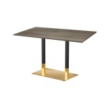 Stolik kawiarniany OMEGA DUO blat laminowany