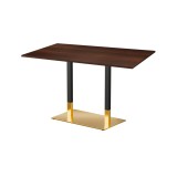 Stolik kawiarniany OMEGA DUO blat laminowany