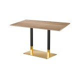 Stolik kawiarniany OMEGA DUO blat laminowany