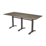 Stolik kawiarniany CARVO TRIO blat laminowany