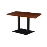 Stolik kawiarniany ALFA XL DUO blat drewniano-fornirowany