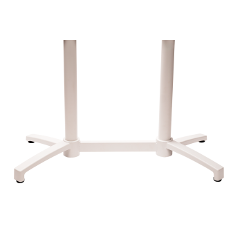Stolik Cross Comfort Duo biały blat HPL