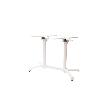 Stolik Cross Comfort Duo biały blat HPL