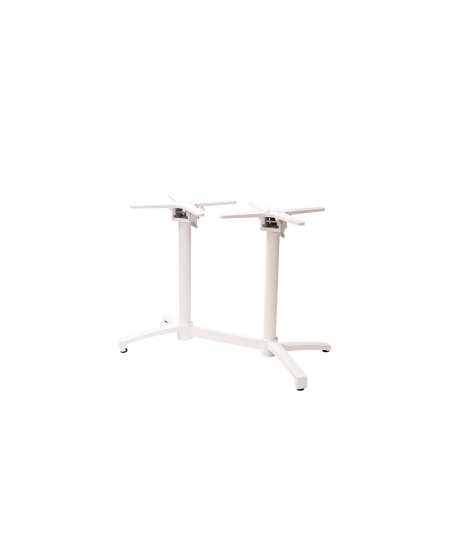 Stolik Cross Comfort Duo biały blat HPL