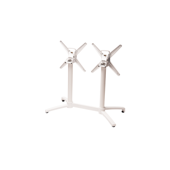 Stolik Cross Comfort Duo biały blat HPL