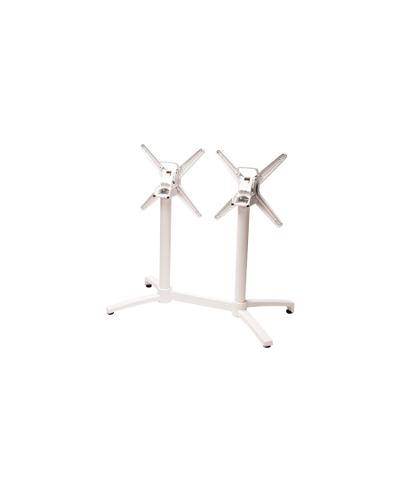 Stolik Cross Comfort Duo biały blat HPL