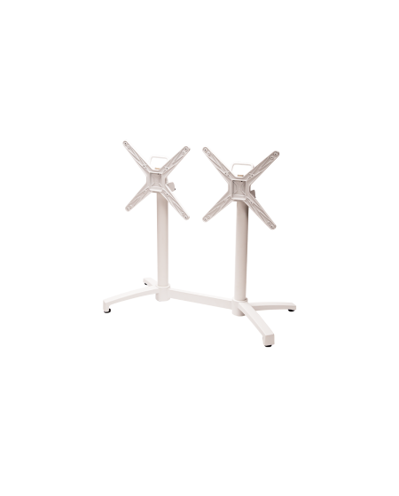 Stolik Cross Comfort Duo biały blat HPL