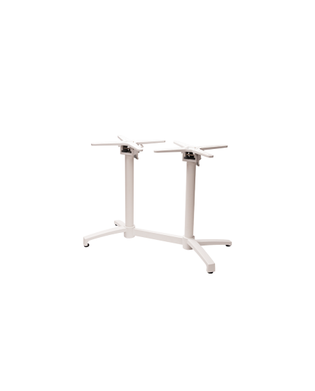 Stolik Cross Comfort Duo biały blat HPL