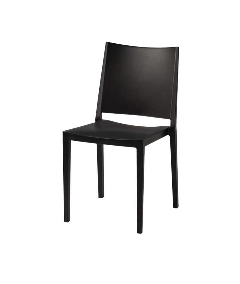 Stolička Gomera Full, čierna