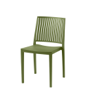 Krzesło Gomera Stripes olio verde