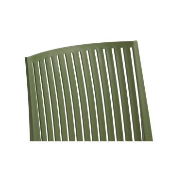 Krzesło Gomera Stripes olio verde