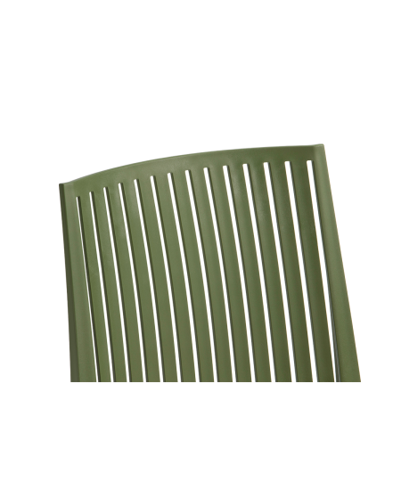 Krzesło Gomera Stripes olio verde