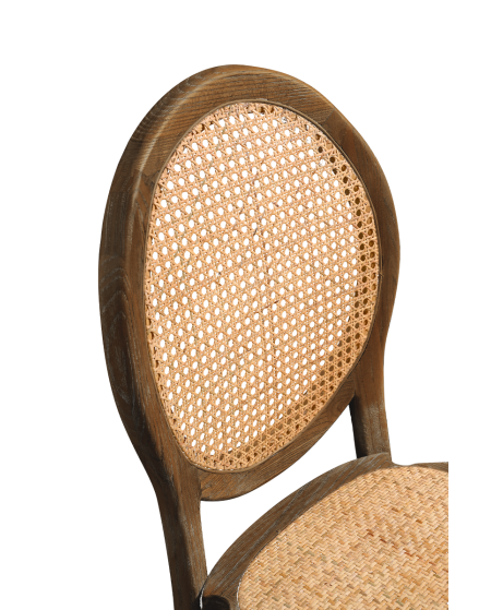 Krzesło Palace ciemne rustykalne