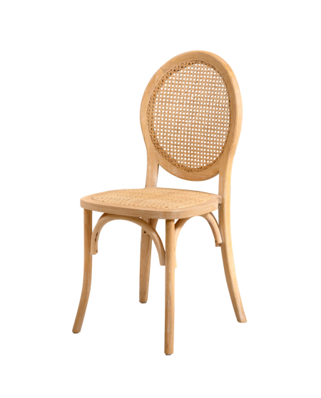 Krzesło Palace naturalne pobielane