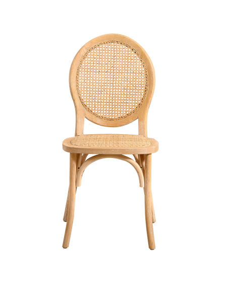 Krzesło Palace naturalne pobielane