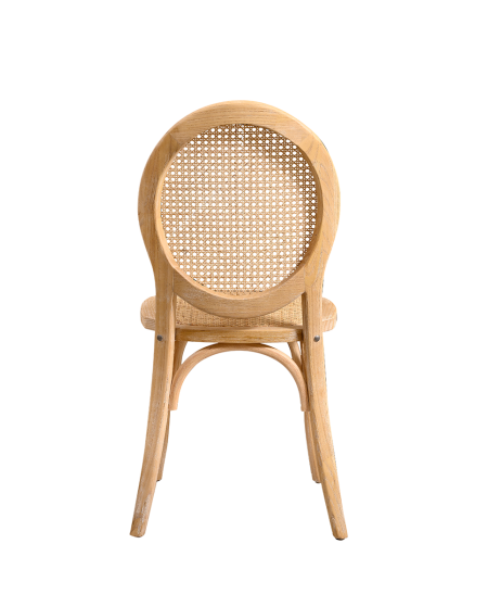 Krzesło Palace naturalne pobielane