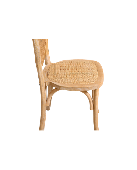 Krzesło Palace naturalne pobielane
