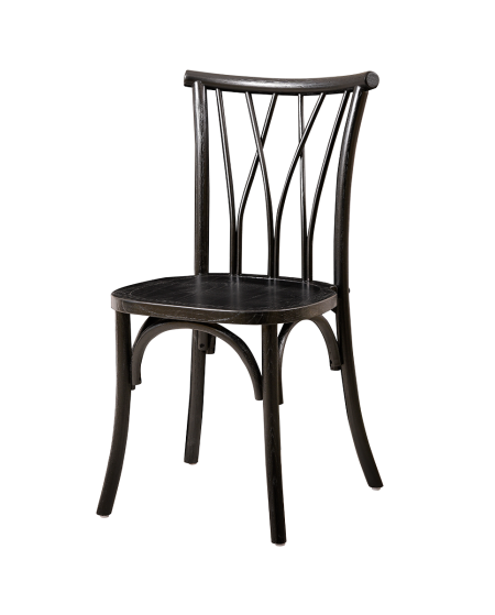Krzesło Vienna czarne