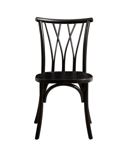 Krzesło Vienna czarne