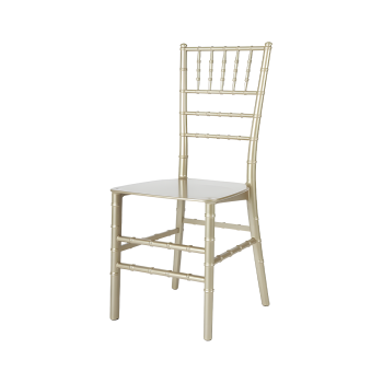 Krzesło Chiavari Tiffany szampańskie