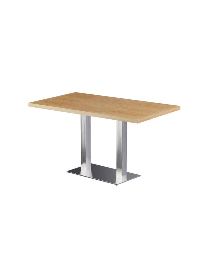 Stolik Sigma Duo blat drewniano-fornirowany