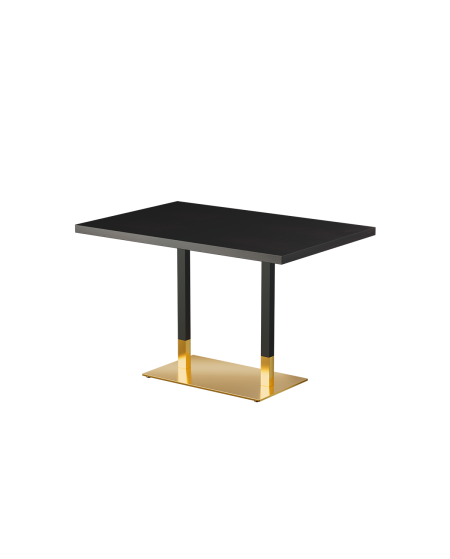 Stolik Omega Duo blat drewniano-fornirowany