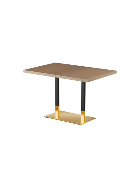 Stolik Omega Duo blat drewniano-fornirowany