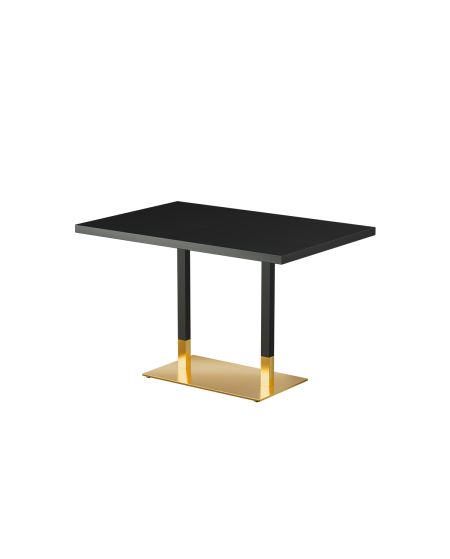 Stolik Omega Duo blat drewniano-fornirowany