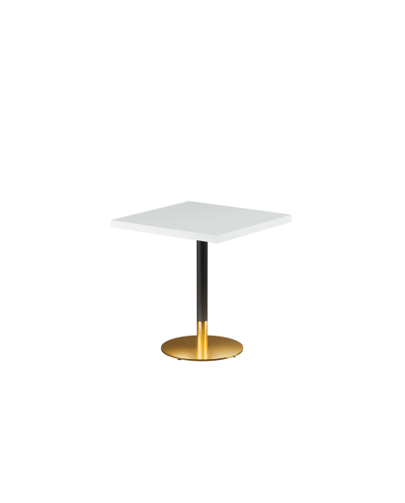 Stolik Omega R blat drewniano-fornirowany