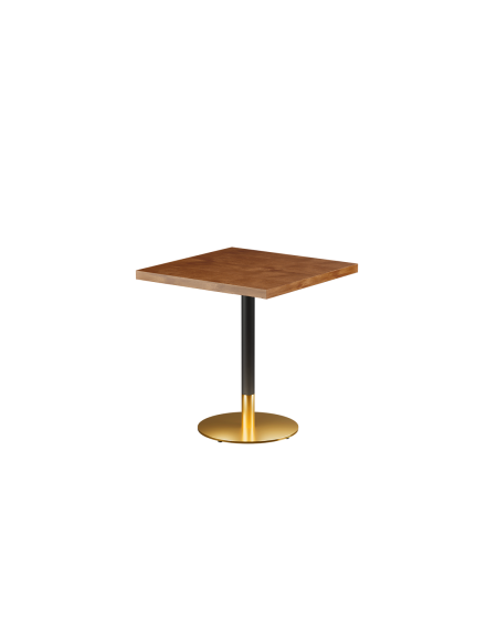 Stolik Omega R blat drewniano-fornirowany