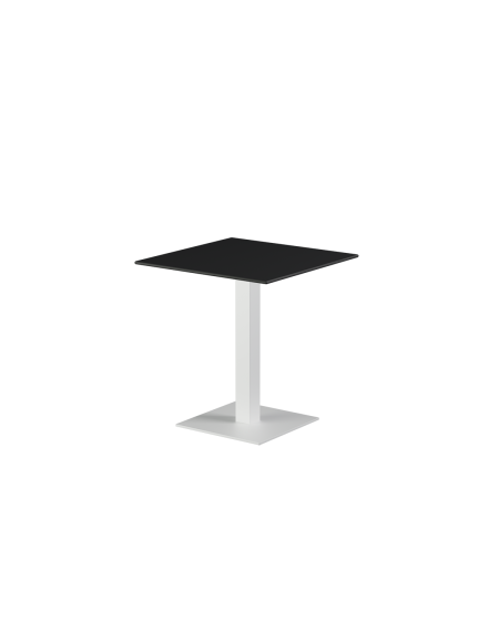 Stolik Alfa S biały blat HPL