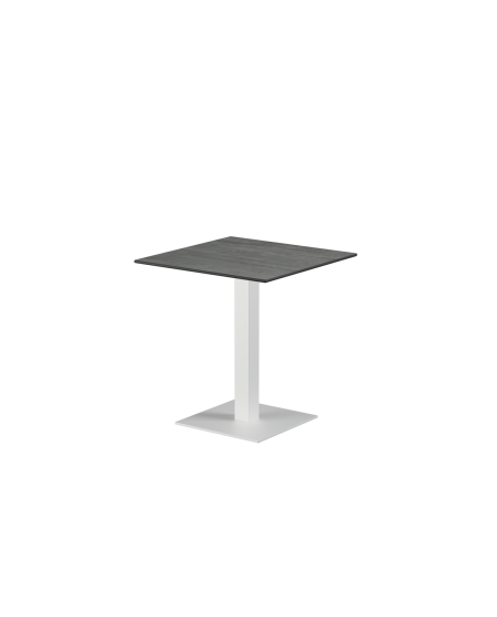 Stolik Alfa S biały blat HPL