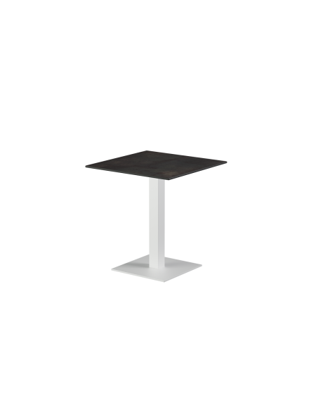 Stolik Alfa S biały blat HPL