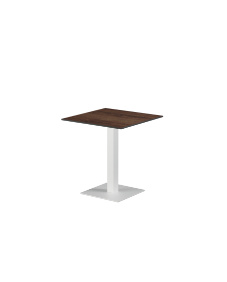 Stolik Alfa S biały blat HPL