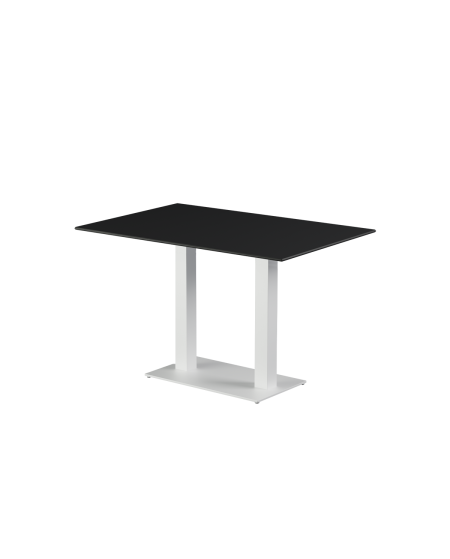 Stolik Alfa Duo biały blat HPL