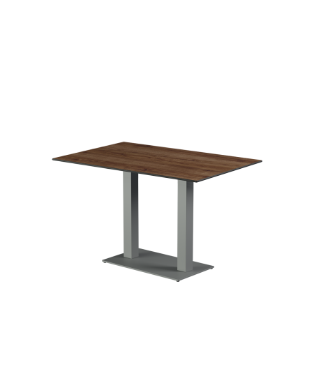 Stolik Alfa Duo szary blat HPL