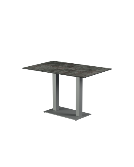 Stolik Alfa Duo szary blat HPL