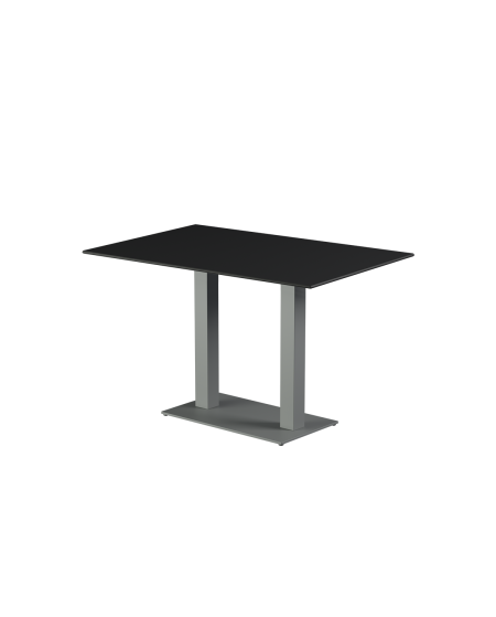 Stolik Alfa Duo szary blat HPL