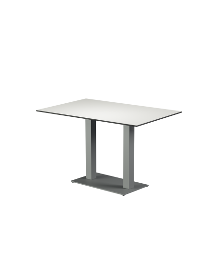 Stolik Alfa Duo szary blat HPL